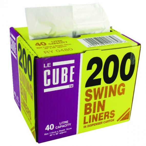 Le Cube Swing Bin Liner Dispenser Pk200