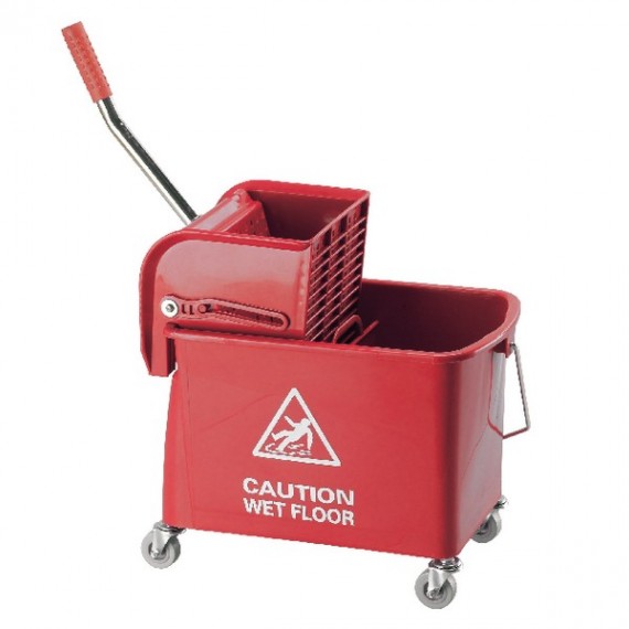 Mobile 20 Litre Red Mop Bucket 101248RD