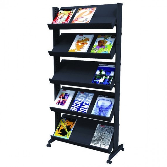 Fastpaper Easy Lit Display Corner Blk