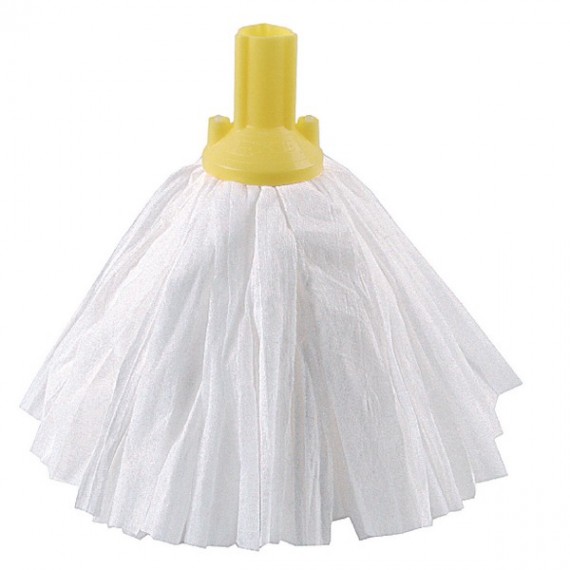 Big White Yellow Exel Mop Pk10