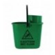 2Work Plastic Grn Mop Bucket Wringer15L