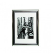 Photo Album Cert Frame A4 Silver Chrome