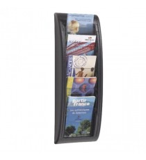 Paperflow Quick Wall Disp System A5 Blk