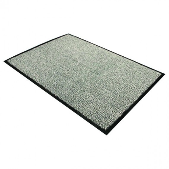 Floortex Dust Cntrl Mat 90x150cm Blk/Wht