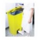 Yellow Step On Waste Container 30.5 Ltr