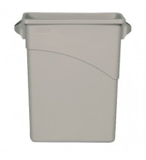 Rubbermaid Grey Slim Jim Container 60Ltr