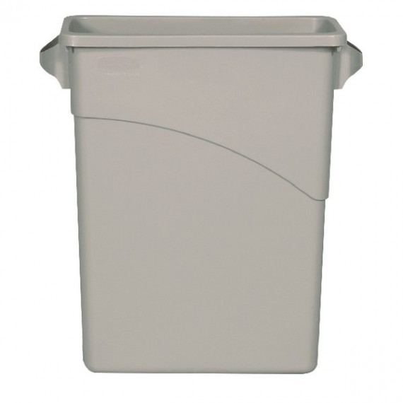 Rubbermaid Grey Slim Jim Container 60Ltr