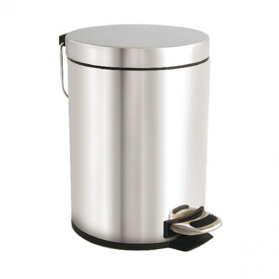 5 Litre S/Steel Pedal Bin