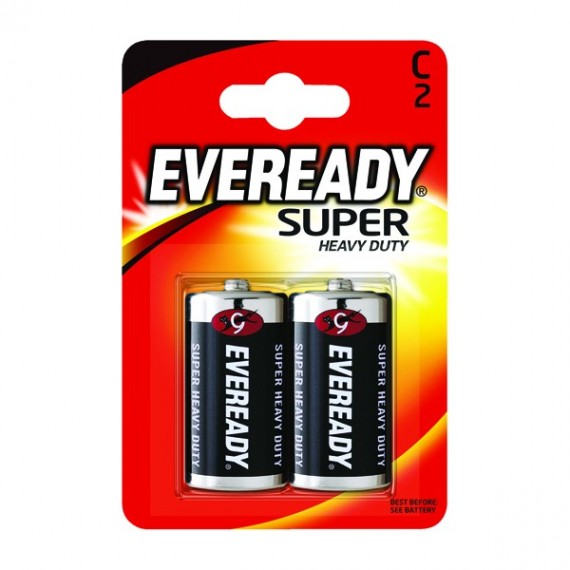 Eveready Battery Silver C Pk2 R14B2UP