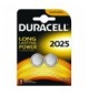 Duracell 3V DL2025 Battery Lithium Pk2