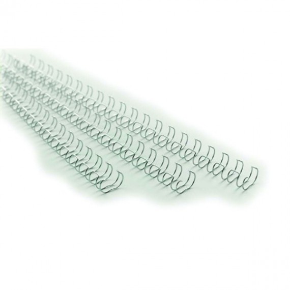 GBC LOOP BINDING WIRES A4 6MM SILVER