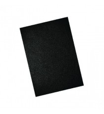 GBC A4 Black LthGrn Binding Covers 250gm