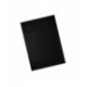 GBC LEATHER CVERBOARDS BLK A4