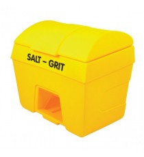 Yellow Salt/Grit Bin/Hopper Feed 400 Ltr