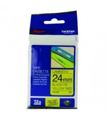 Brother PTouch Tape TZE651 24mm Blk/Ylw