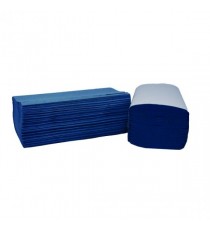 2Work I Fold Blue Hand Towel 1Ply Pk3600