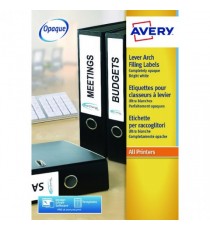 Avery Inkjet Lever Arch File Labels P100