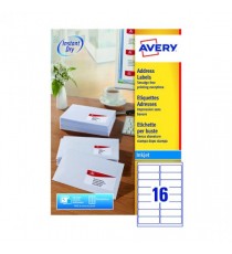 Avery J8162-100 QuickDRY Inkj Labl P1600