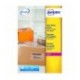 Avery L7567-25 Laser Labels Clear Pk25
