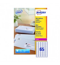 Avery L7651-100 Laser Labels 38.1x21.2