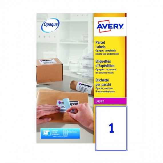 Avery L7167-500 Jam-Free Labels P500