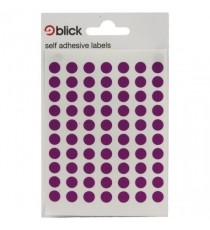 Blick Coloured Labels 8mm Purple Pk9800