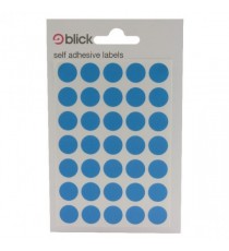 Blick Coloured Labels 13mm Blue Pk2800