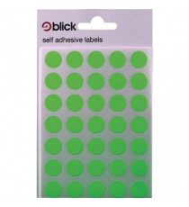 Blick Flourescent Labels 13mm Grn P2800
