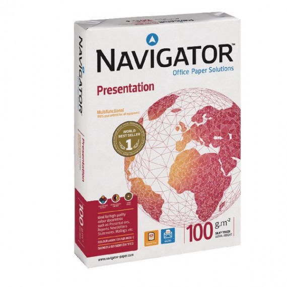 Navigator Presentation A4 100gm Wht Pk5