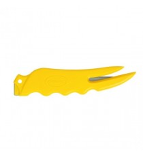 Cruze Yellow Safety Tape/Packing Cutter
