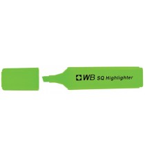 HiGlo Green Highlighter Pens PK10