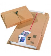 Brown 251x165x60mm Mailing Box Pk20