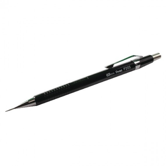 Pentel P200 Automatic Pencil Black Pk12
