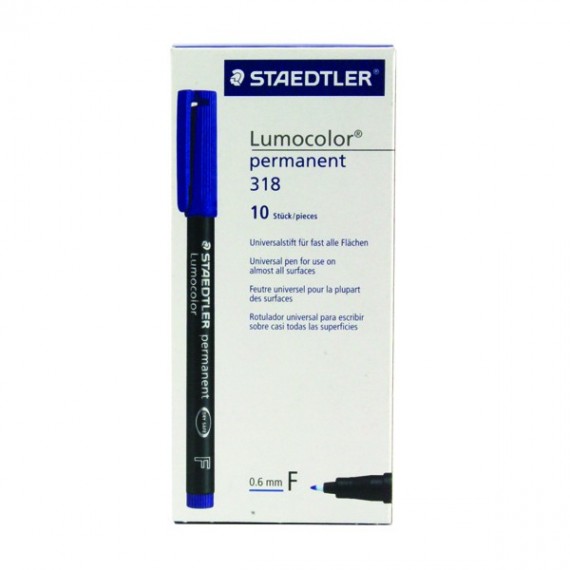 Staedtler Lumocolor F Perm Blue 318-3