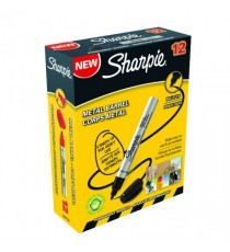 Sharpie Metal Perm Marker Sml Bullet Blk
