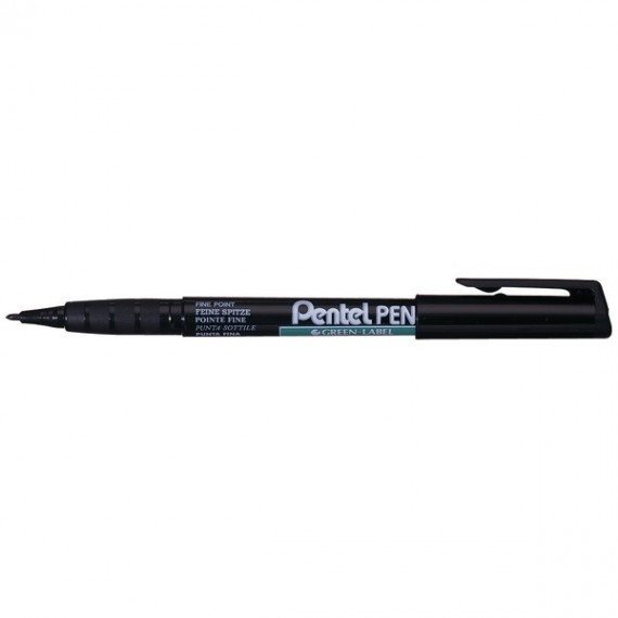 Pentel Perm Marker Fine Black NMS50-A