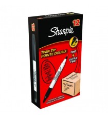 Sharpie Twin Tip Marker Black