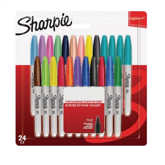 Sharpie Fine Colourburst Marker Pk24