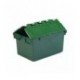 Plastic Container Green Atchd Lid 374370