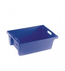 Blue Solid 600X400X200 Nesting Container
