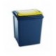 Vfm Grey Yellow Recycling Bin Lid Yellow