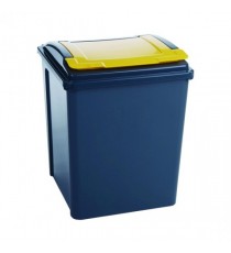 Vfm Grey Yellow Recycling Bin Lid Yellow