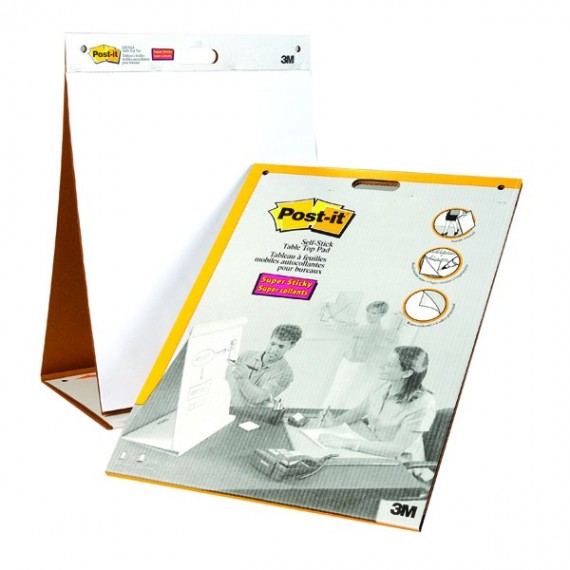 Post-it Table Top Easel and Pad Pk6