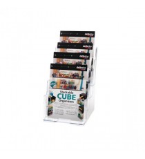 Deflecto A5 4-Tier Literature Holder