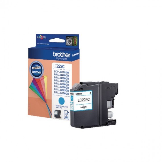 Brother LC223C Cyan Ink Cart LC-223C