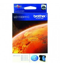 Brother Inkjet Cart HY Cyan LC1100HYC