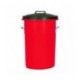 H Duty Red Colour Dustbin 85Ltr 311969