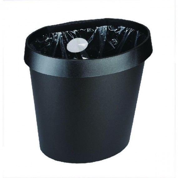 Avery WasteBin 18L DR500 Black