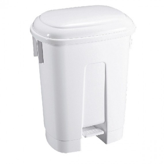 FD 60 Litre White Plastic Bin 348011