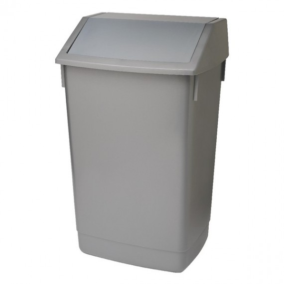 Addis 54L Bin Metallic Grey Finish